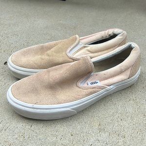 Vans slip ons